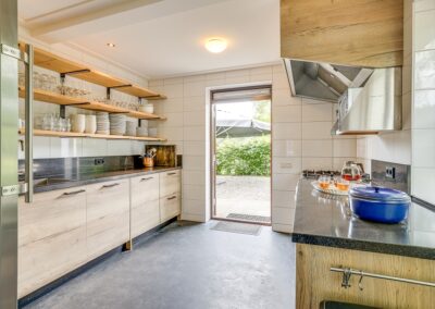 Boerderij Mossel keuken groepsaccommodatie Otterlo