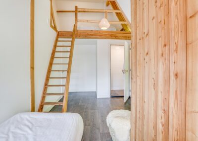 Boerderij Mossel driepersoons slaapkamer groepsaccommodatie Otterlo