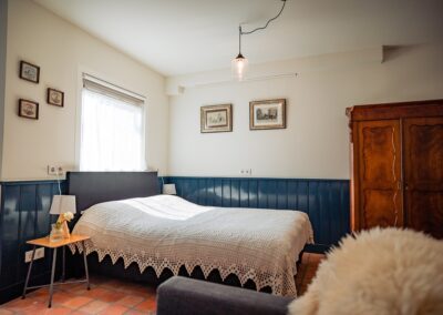 Boerderij Mossel tweepersoons slaapkamer huren