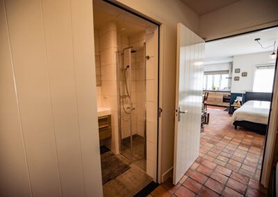 Gang en badkamer Boerderij Mossel De Oude Keuken